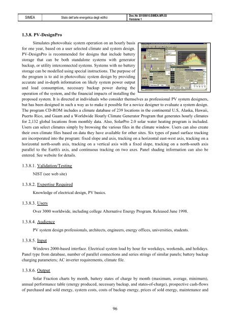 Progetto SIMEA - Automatica - Università degli Studi di Padova