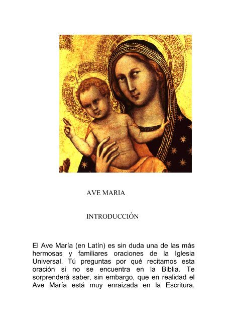 AVE MARIA Y PADRE NUESTRO - Mariologí