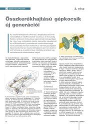 Összkerékhajtású gépkocsik új generációi - Autótechnika