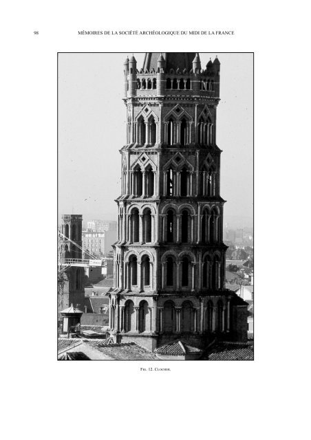 saint-sernin gothique - Académies & Sociétés Savantes de Toulouse