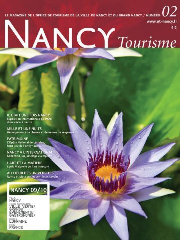 Nancy Tourisme N°2 en pdf (13 Mo)