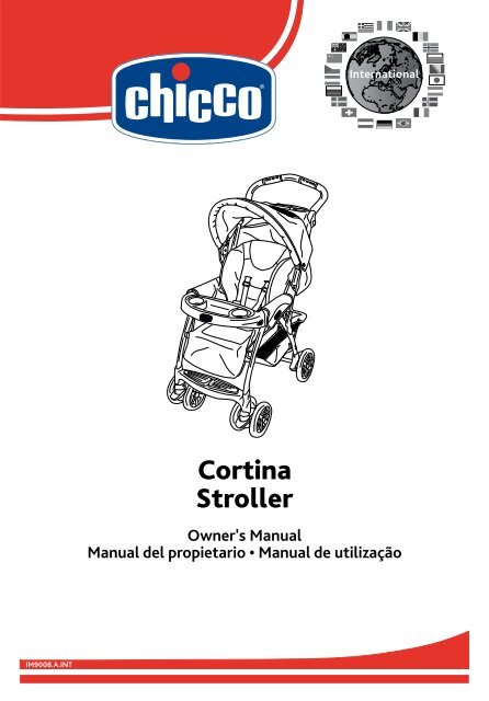 manual de instruções carrinho cortina - Chicco