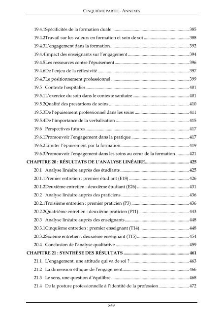 L'engagement dans les soins infirmiers - Université de Rouen