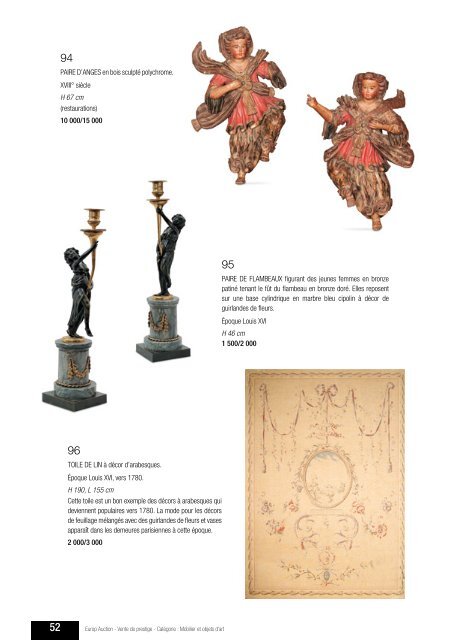 Catalogue de la vente - Camille Bürgi