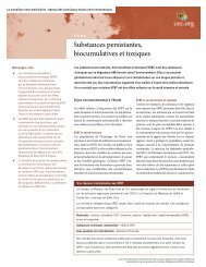 Substances Persistantes, Biocumulatives et Toxiques