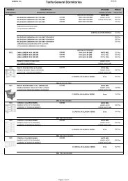 TARIFA DORMITORIOS EXCEL - excellence-group