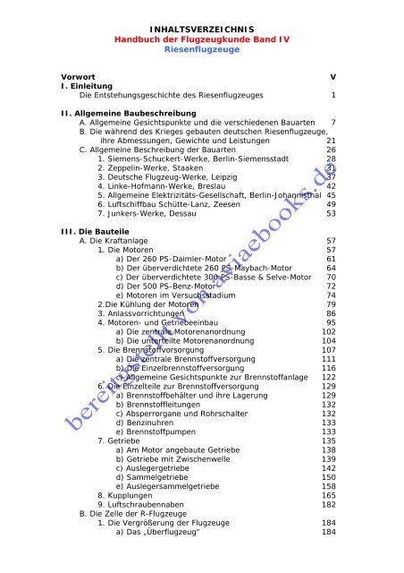 Handbuch der Flugzeugkunde Band IV Riesenflugzeuge