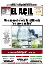 Une nouvelle fois, la raffinerie “en proie au feu” - El ACIL