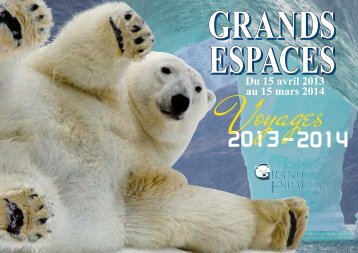 Télécharger le catalogue 2013 - 2014 - Grands Espaces