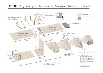 Lit baldaquin portable - EHS Action