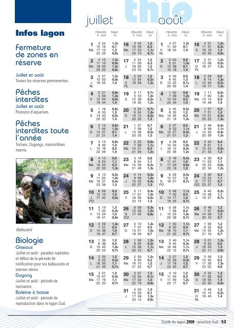 [179] Guide du lagon et des marées en - 2Da