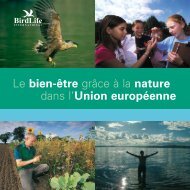 Le bien-être grâce à la nature dans l'Union européenne - BirdLife ...