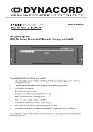 DEM 314 Manual - Loyola Enterprises Inc. Audio Visual Systems