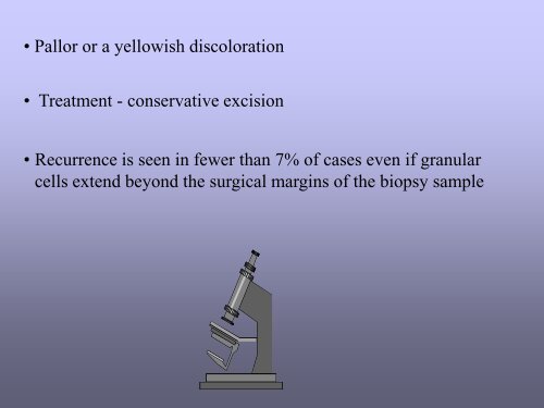 Benign skin tumor ( non – vascular )