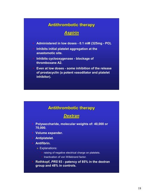 Principles of Microvascular Surgery.