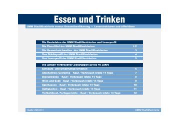 UMM AWA2011 Essen & Trinken - umm Stadtillustrierten GmbH