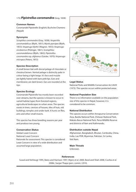 The Status of Nepal's Mammals: The National Red List Series - IUCN