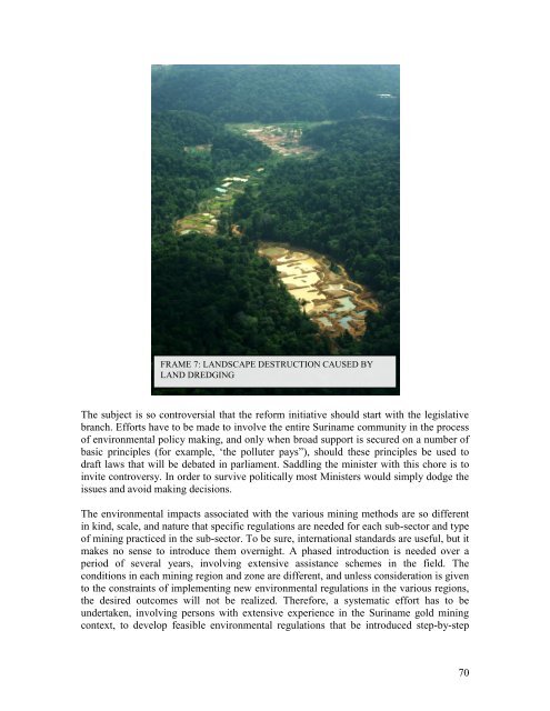 SITUATION ANALYSIS OF THE SMALL-SCALE GOLD ... - WWF