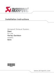 Installation instructions