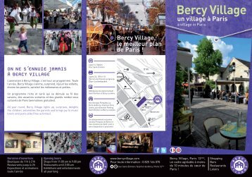 Bercy Village, le meilleur plan de Paris