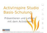 ActivInspire Studio Basis-Schulung