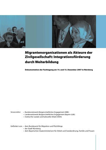 Migrantenorganisationen als Akteure der Zivilgesellschaft ... - BBE
