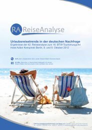 Reiseanalyse - B2B