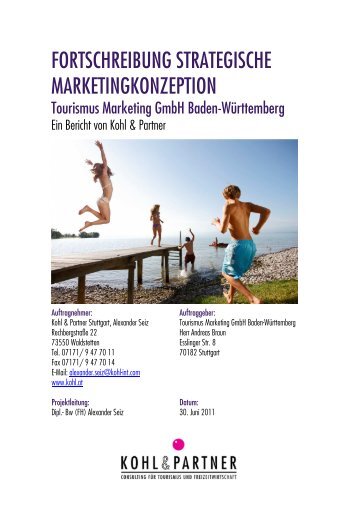 Strategische Marketingkonzeption der TMBW - B2B - Baden ...