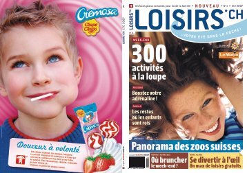 Panorama des zoos suisses - Loisirs.ch