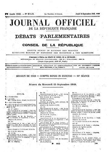 Mercredi 15 Septembre 1948