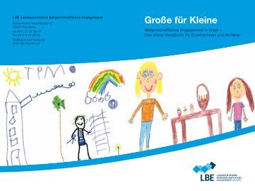 Große für Kleine. Bürgerschaftliches Engagement in Kitas - BBE