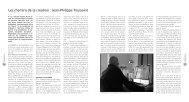 Jean-Philippe Toussaint. Entretien par Daniel Arnaut, Le Carnets et ...