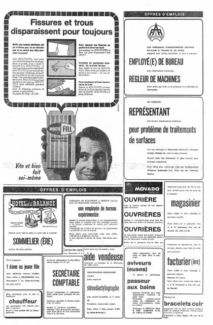 1 - Archives historiques | L'Express | L'Impartial