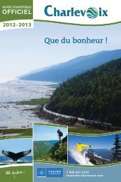 Guide ATR 2009 - Tourisme Charlevoix