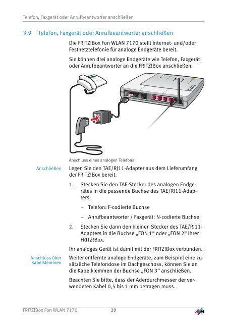 Fritz!Box 7170 - ELV