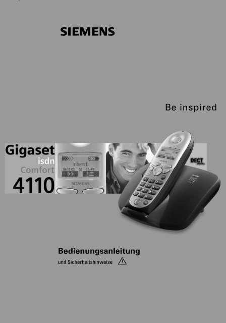 Siemens Gigaset 4110isdn.pdf - Wasser.de