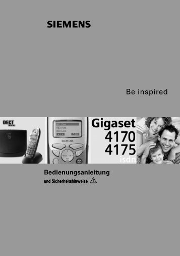 Be inspired - Bedienungsanleitungen