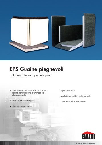 EPS Guaine pieghevoli - Bachl