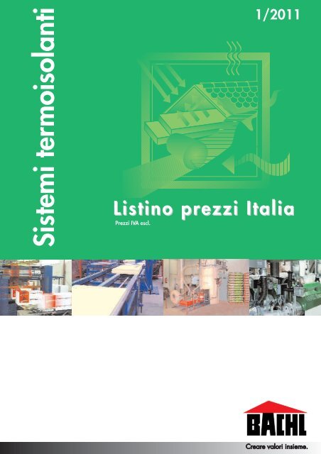 Listino prezzi 2011