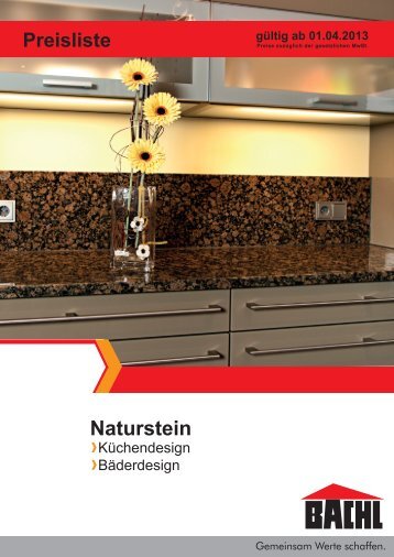 Naturstein - Karl Bachl GmbH & Co KG