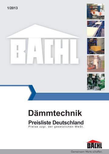 Dämmtechnik - Karl Bachl GmbH & Co KG