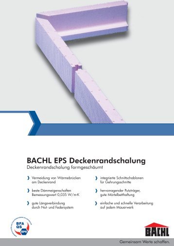 Deckenrandschalung Magazine