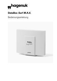 DataBox Surf M.A.X. Bedienungsanleitung - Bedienungsanleitungen