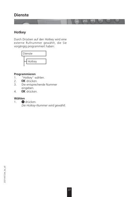 Schnurloses Telefon DECT - Bedienungsanleitungen