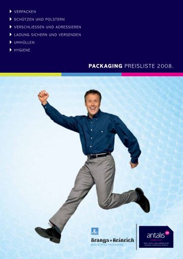 ANTALIS PACKAGING PREISLISTE 2008