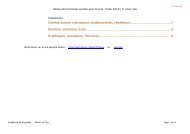 Voir le tableau des principales syntaxes dans ... - Maths et Tiques