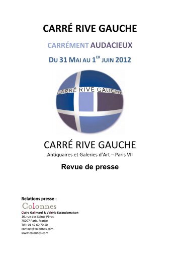 PDF de l'oeuvre - galerie martel greiner