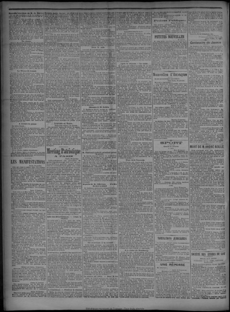 24 Janvier 1898 - Bibliothèque de Toulouse