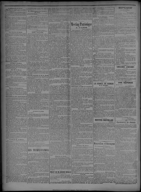 24 Janvier 1898 - Bibliothèque de Toulouse