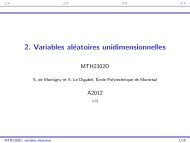 2. Variables aléatoires unidimensionnelles - gerad